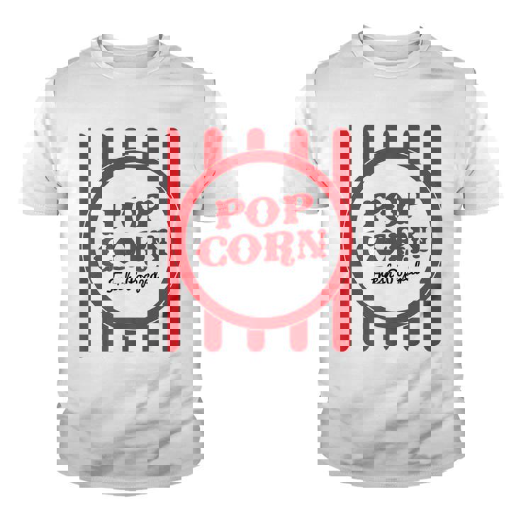 Old Fashion Popcorn Costume  Halloween Trick Or Treat Youth T-shirt