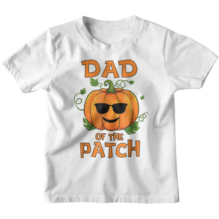 Pumpkin Dad Of The Patch  Family Halloween Tee Youth T-shirt