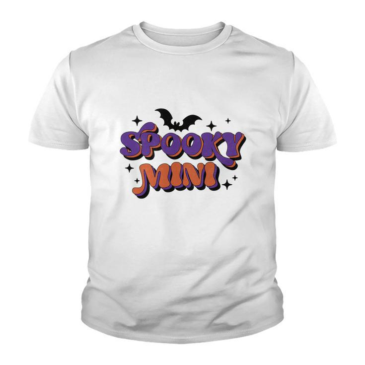 Spooky Mini Halloween Lovers Bat Youth T-shirt