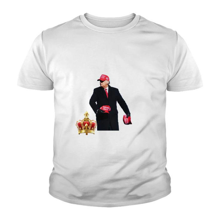 The Great Maga King Trump 2024 Usa Tshirt Youth T-shirt