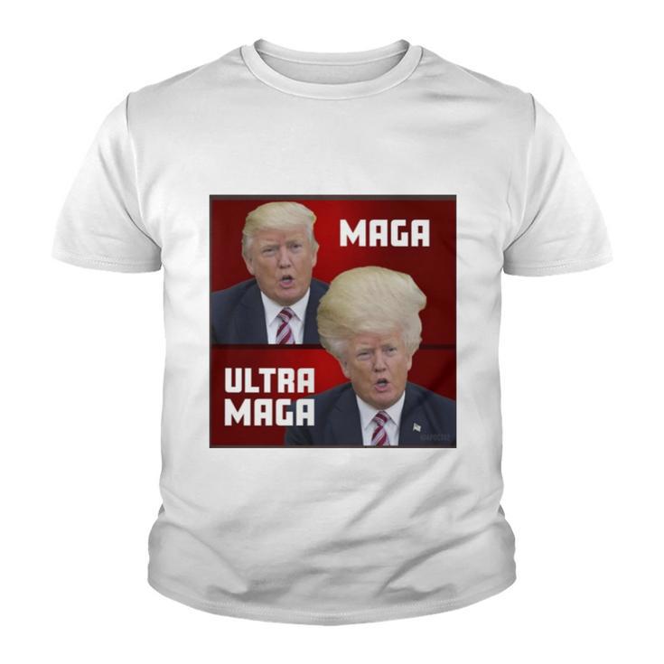 Ultra Maga Donald J Trump Ultra Maga Tshirt Youth T-shirt