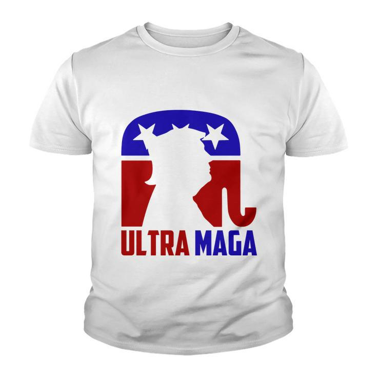 Ultra Maga Shirt Pro Trump Funny Anti Biden Republican Gift Tshirt Youth T-shirt