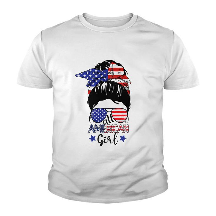 American Girl 4Th Of July V2 Youth T-shirt