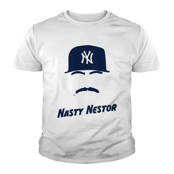 Nasty Nestor Cortes Jr Baseball Legend Youth T-shirt