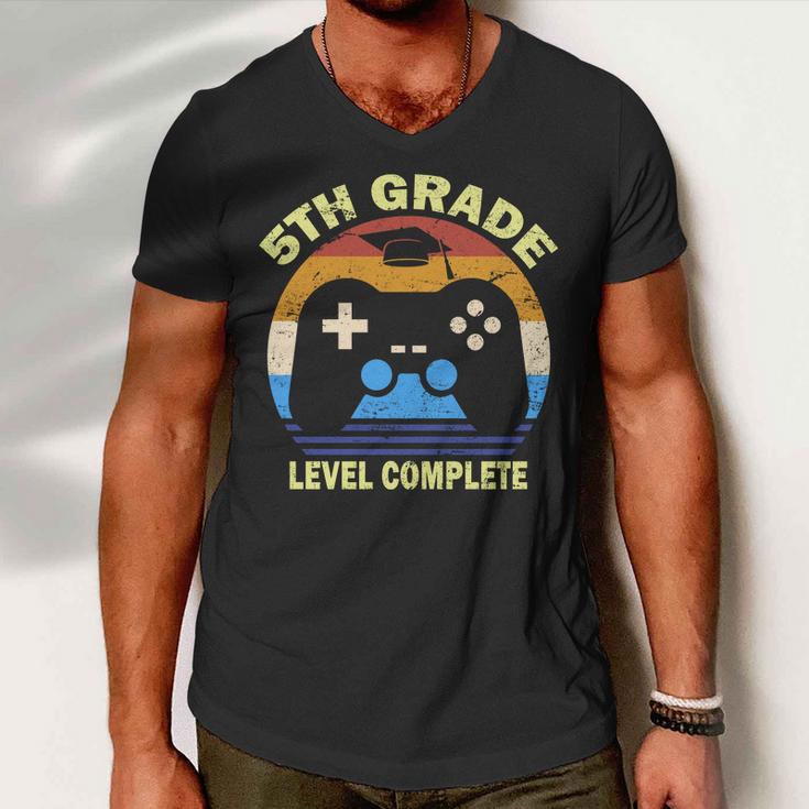 5Th Level Complete School Graduation Tshirt Men V-Neck Tshirt