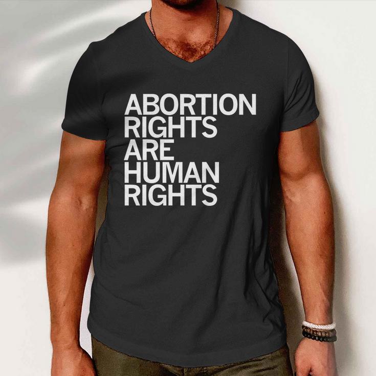 Abortion Rights Are Human Rights V2 Men V-Neck Tshirt