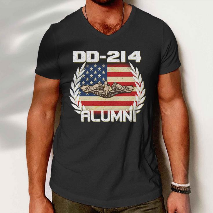 Dd-214 Alumni Us Submarine Service Tshirt Men V-Neck Tshirt