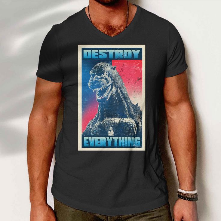 Destroy Everything Election Men V-Neck Tshirt