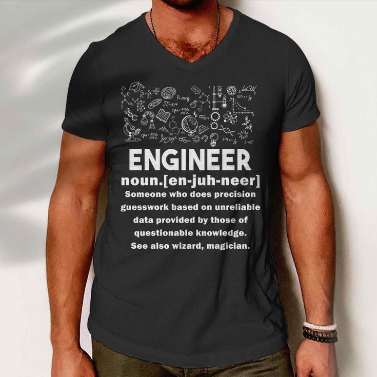 Funny Engineer Meaning Tshirt Men V-Neck Tshirt