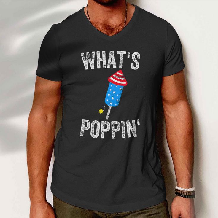 Funny Firework 4Th Of July Summer V2 Men V-Neck Tshirt