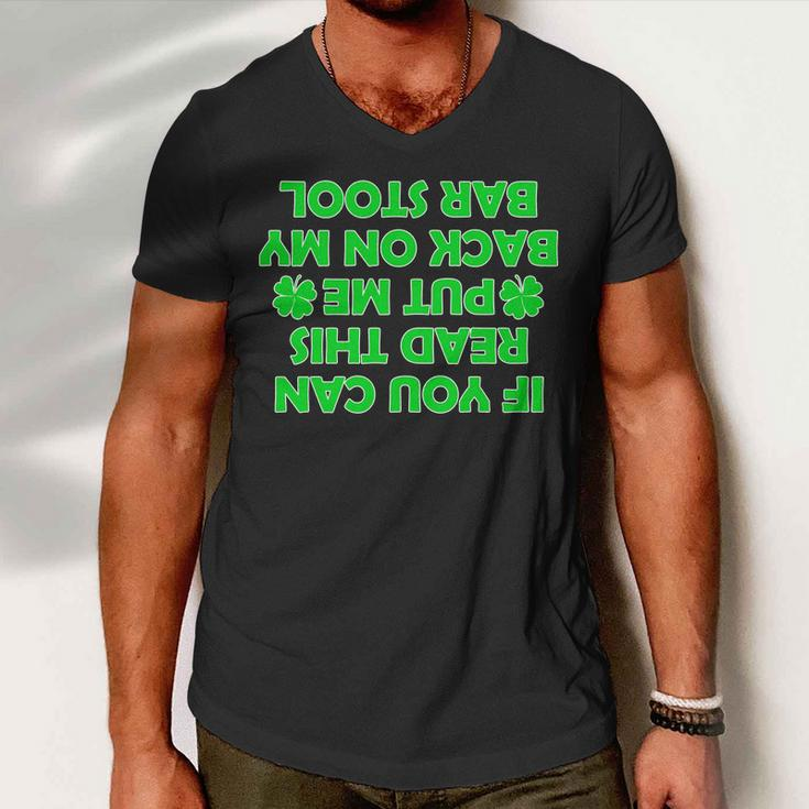 Funny St Patricks Day Quote Men V-Neck Tshirt