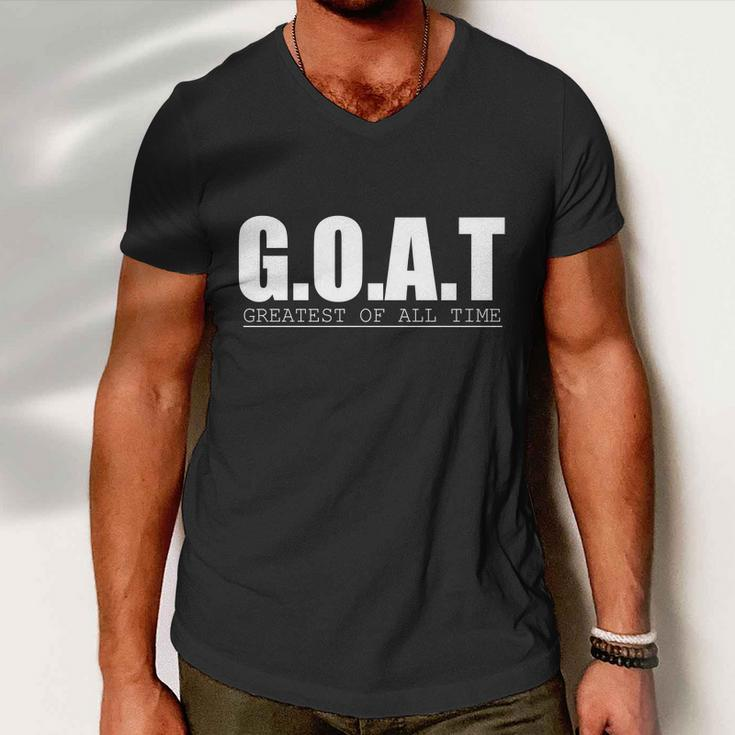 Goat Great Of All Time Tshirt V2 Men V-Neck Tshirt