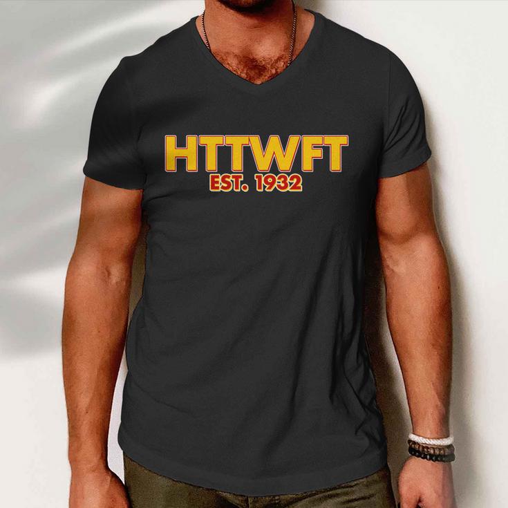 Httwft Hail To The Washington Football Team V2 Men V-Neck Tshirt