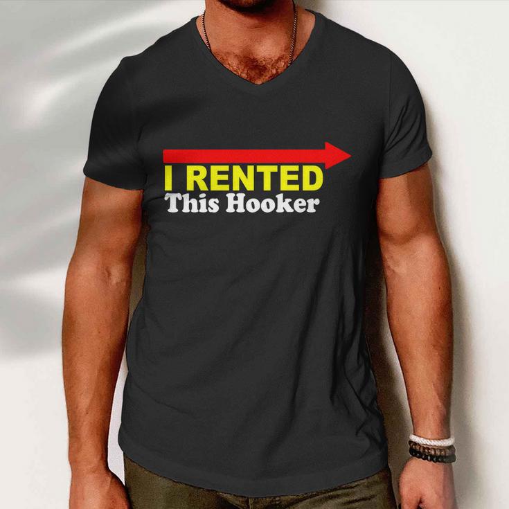 I Rented This Hooker Tshirt Men V-Neck Tshirt