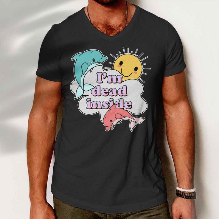 Im Dead Inside Funny Men V-Neck Tshirt