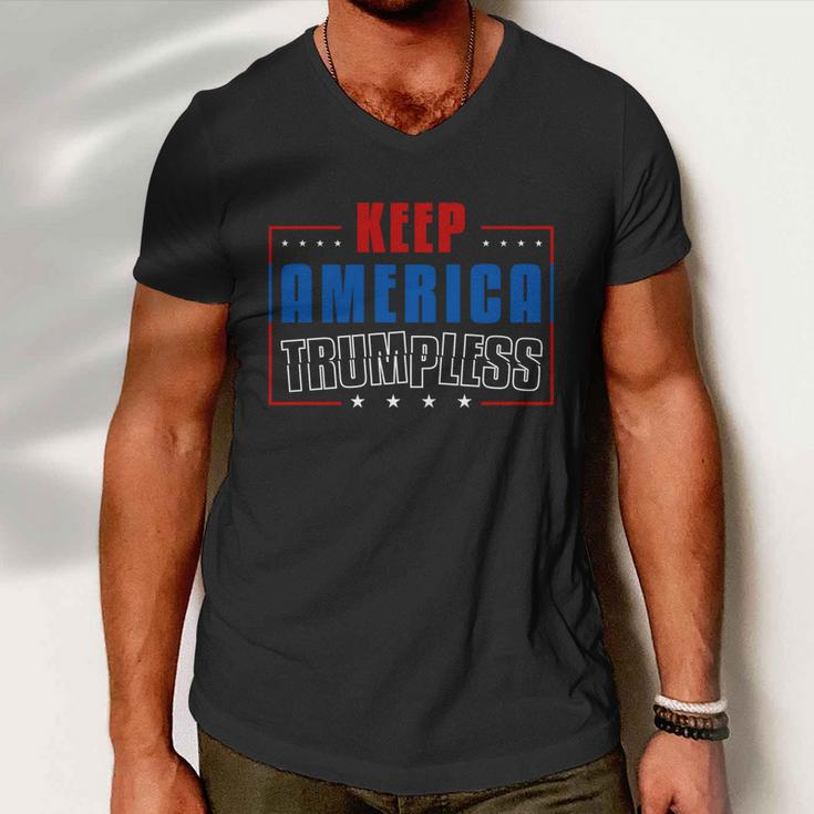 Keep America Trumpless Gift V16 Men V-Neck Tshirt