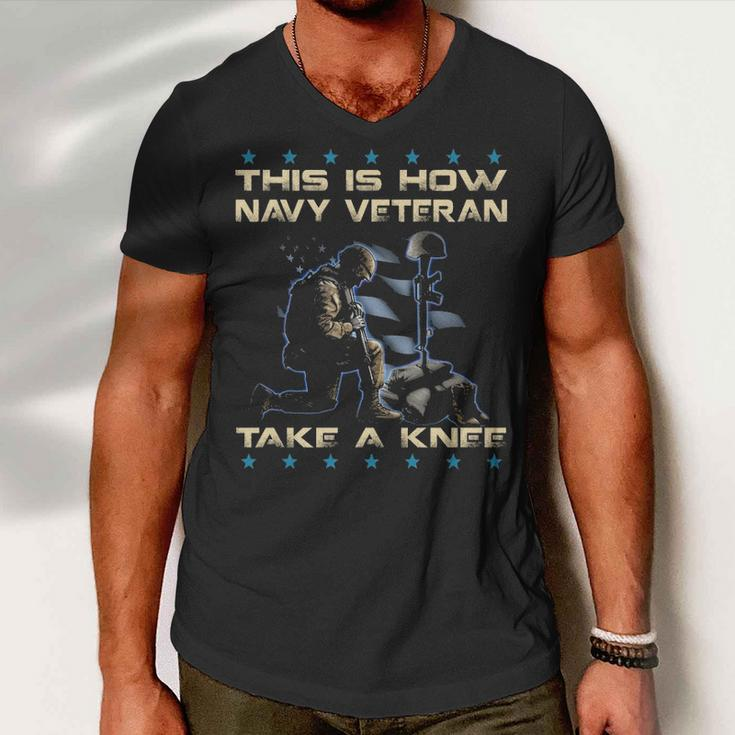Take A Knee Men V-Neck Tshirt