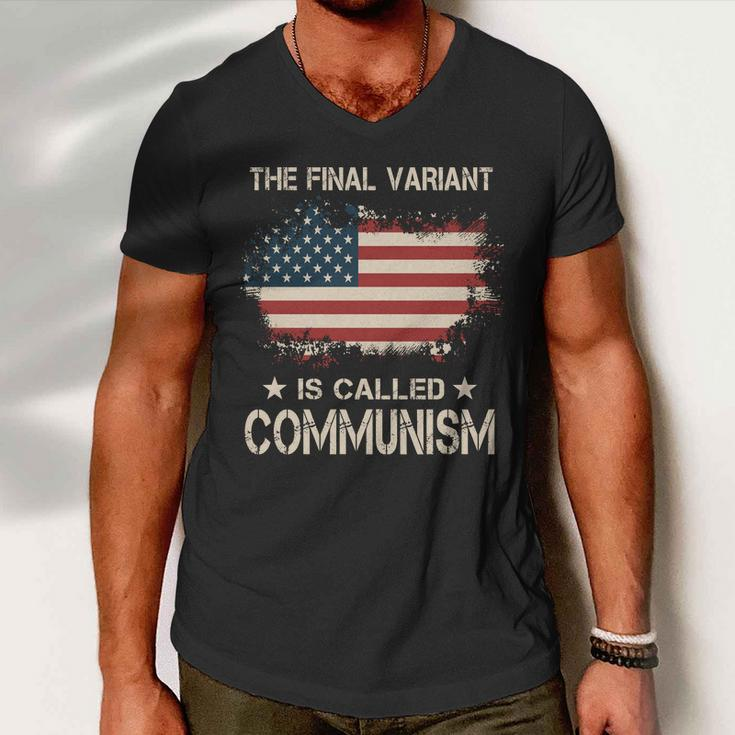 The Final Variant Is Called Communism Men V-Neck Tshirt