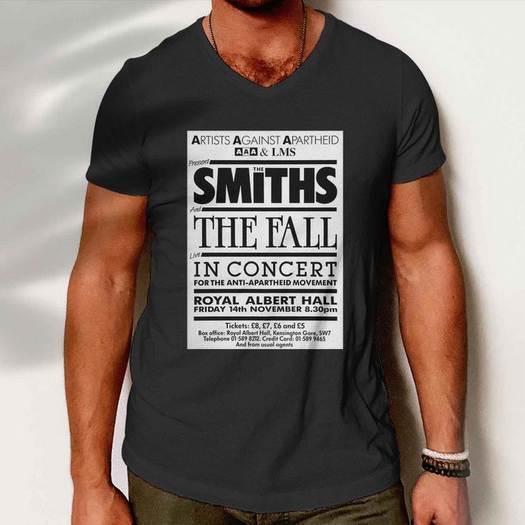 The Smiths Gig Poster Tshirt Men V-Neck Tshirt