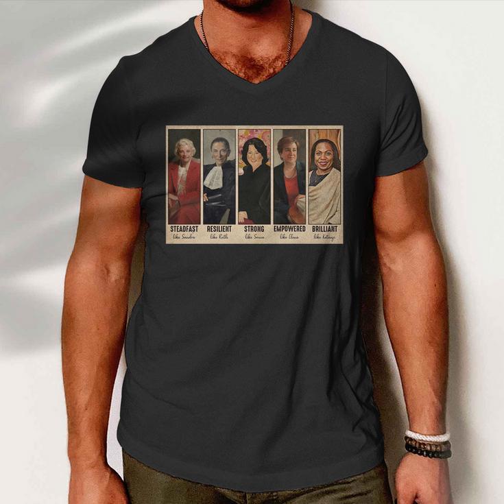 The Supremes Ketanji Brown Jackson Rbg Sotomayor Cute Men V-Neck Tshirt