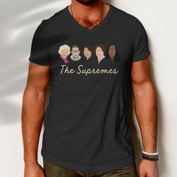 The Supremes Ketanji Brown Jackson Rbg Sotomayor Cute Tshirt Men V-Neck Tshirt