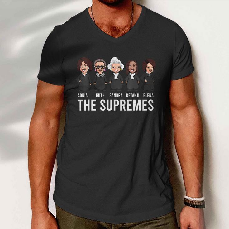 The Supremes Ketanji Brown Jackson Rbg Sotomayor Cute Tshirt Men V-Neck Tshirt