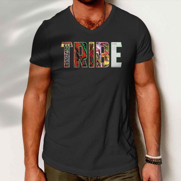 Tribe Music Album Covers Men V-Neck Tshirt