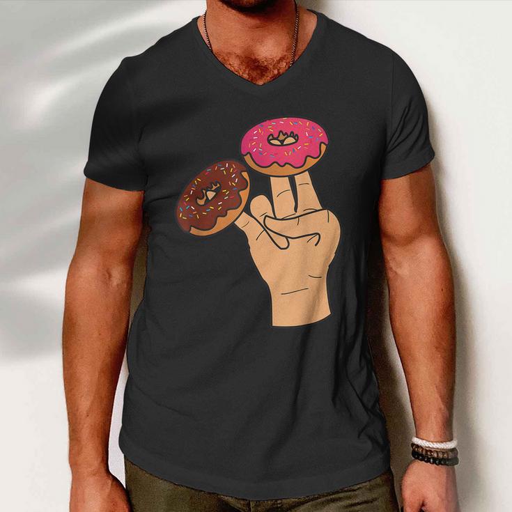 Two In The Pink One In The Stink Funny Shocker Men V-Neck Tshirt