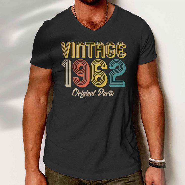 Vintage 1962 Original Parts 60Th Birthday V2 Men V-Neck Tshirt