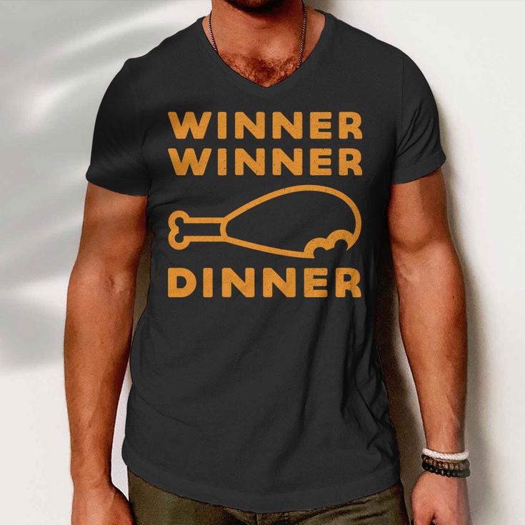 Winner Winner Chicken Dinner Funny Gaming Men V-Neck Tshirt