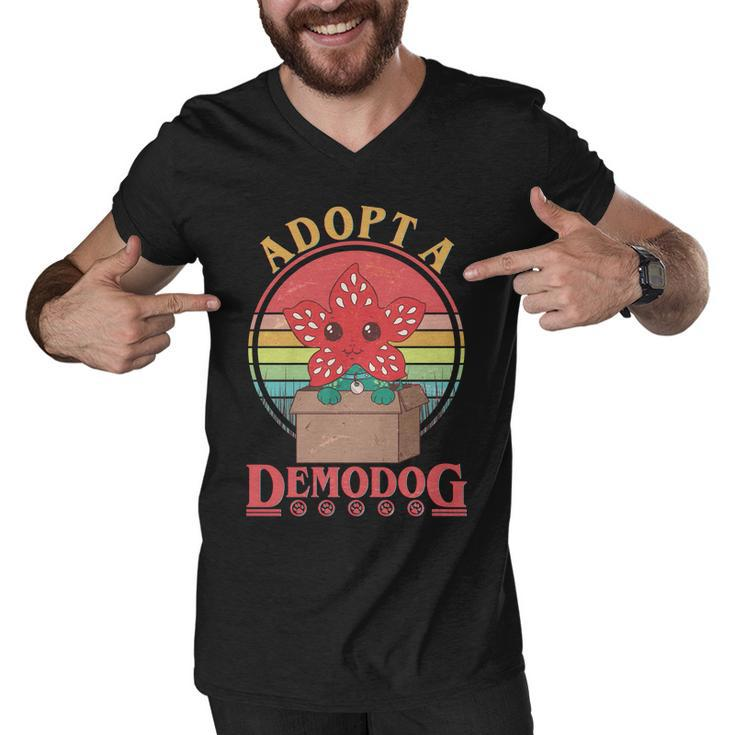 Adopt A Demodog Men V-Neck Tshirt