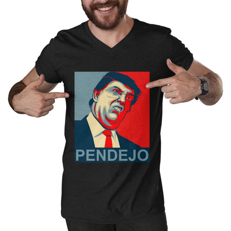 Anti Trump Pendejo Never Trump Not My President Tshirt Men V-Neck Tshirt