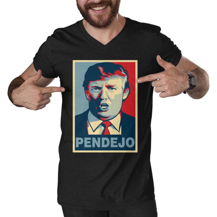 Anti Trump Pendejo Poster Not My President Men V-Neck Tshirt