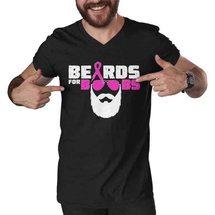 Beards For Boobs Tshirt Men V-Neck Tshirt