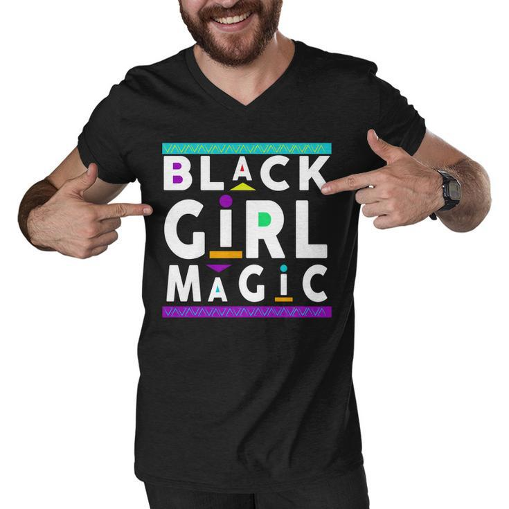 Black Girl Magic V2 Men V-Neck Tshirt