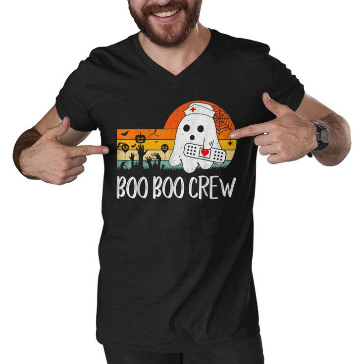 Boo Boo Crew Nurse  Halloween Nurse  For Women  Men V-Neck Tshirt