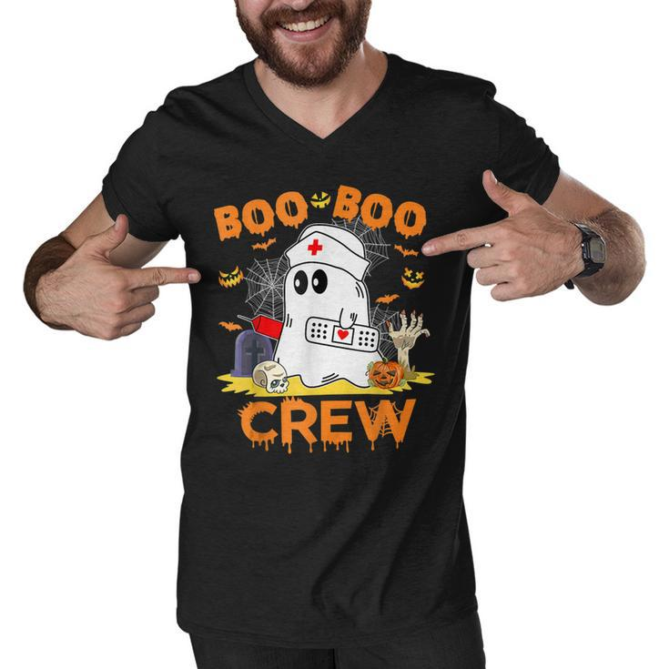 Boo Boo Crew Nurse Halloween Vibes Halloween Costume  Men V-Neck Tshirt