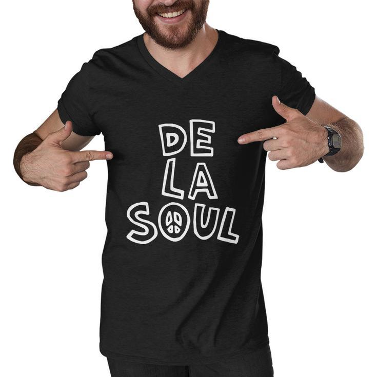 De La Soul Men V-Neck Tshirt