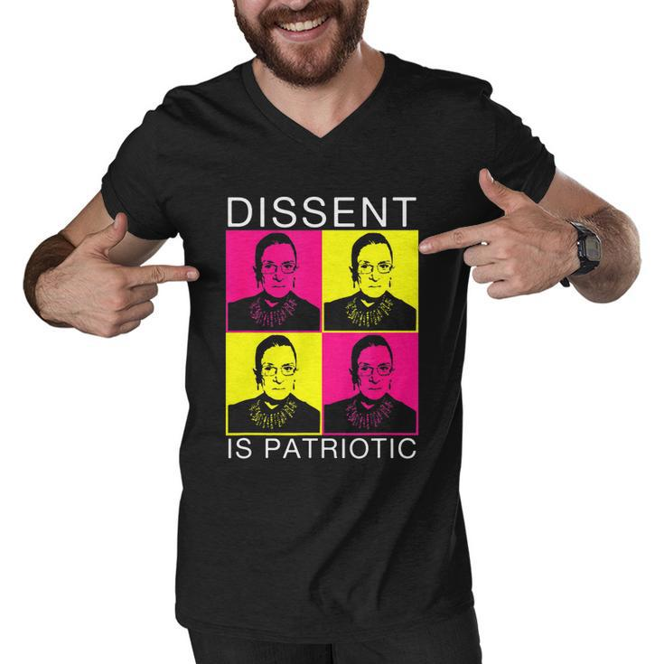 Dissent Is Patriotic Reproductive Rights Feminist Rights Men V-Neck Tshirt