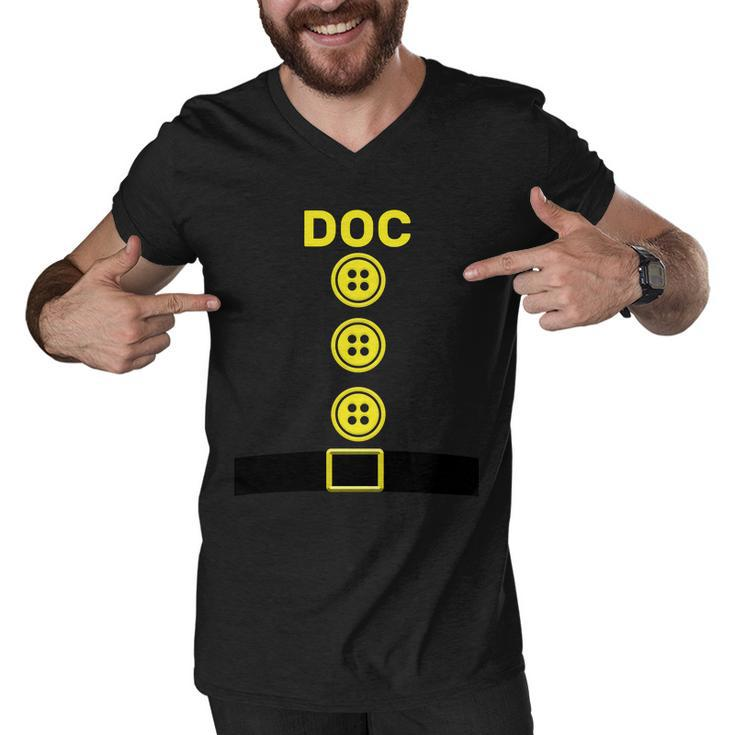 Doc Dwarf Halloween Costume Tshirt Men V-Neck Tshirt