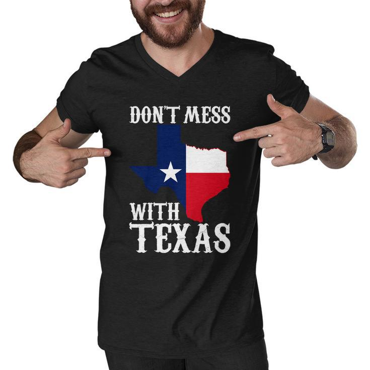 Dont Mess With Texas Tshirt Men V-Neck Tshirt