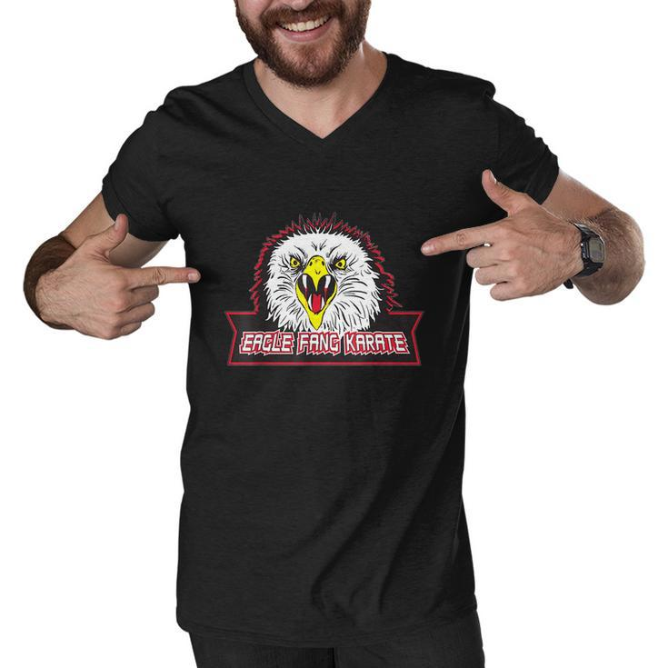 Eagle Fang Karate Tshirt Men V-Neck Tshirt