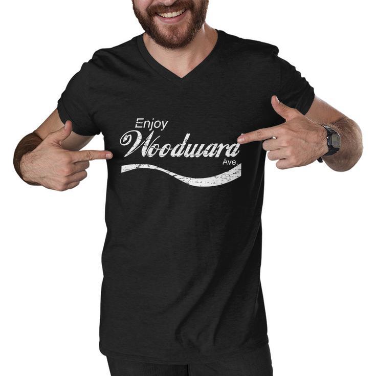 Enjoy Woodward Ave Men V-Neck Tshirt