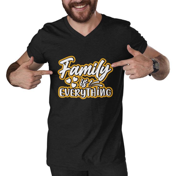 Family Is Everything Funny Gift Men V-Neck Tshirt