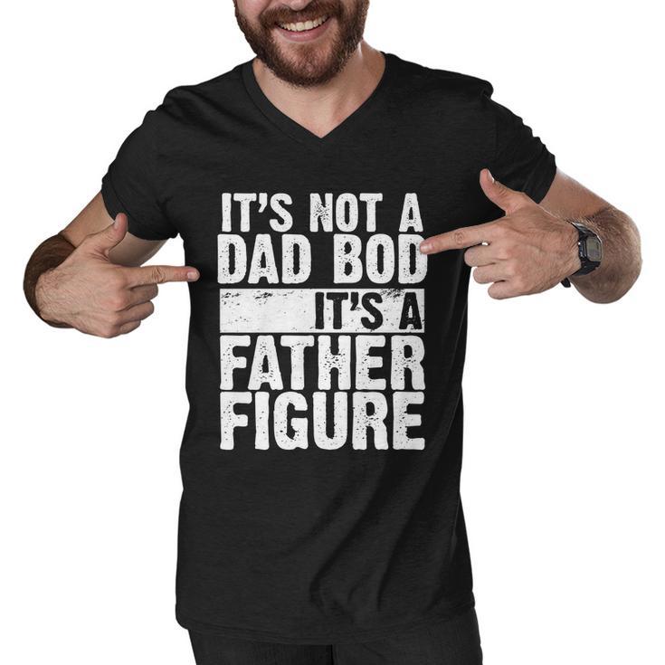 Father Figure Dad Bod Funny Meme Tshirt Men V-Neck Tshirt