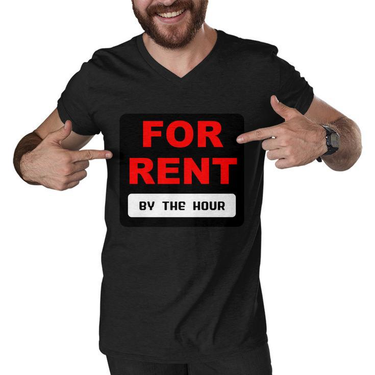 For Rent By The Hour Tshirt Men V-Neck Tshirt