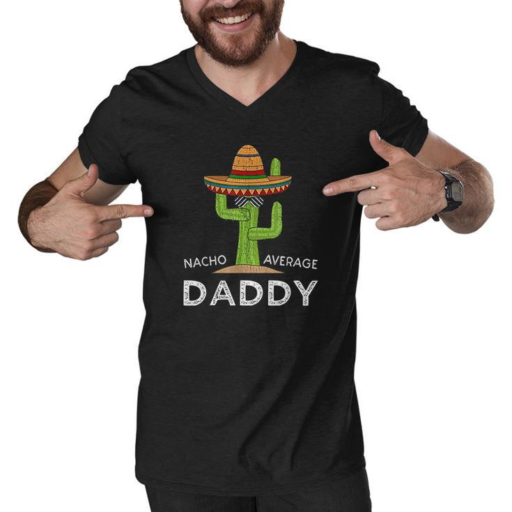 Fun Hilarious New Dad Humor Gifts  Funny Meme Saying Daddy Men V-Neck Tshirt