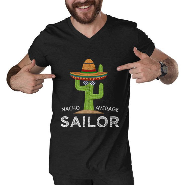 Fun Hilarious Sailing Humor Men V-Neck Tshirt