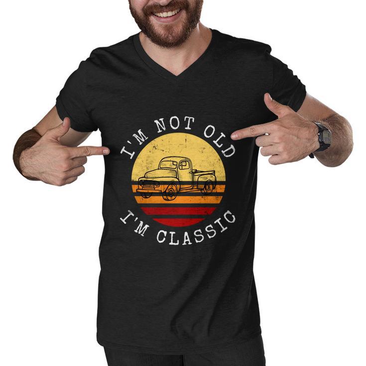 Funny Car Lover Im Not Old Im Classic Retro Birthday Great Gift Men V-Neck Tshirt