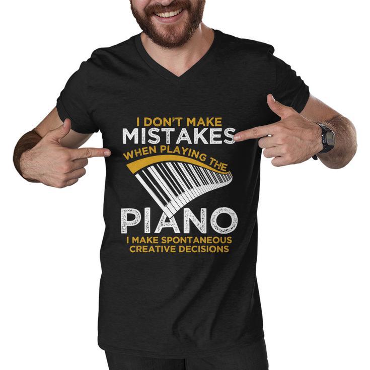 Funny Keyboard Pianist Gifts Funny Music Musician Piano Gift Men V-Neck Tshirt